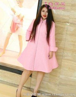 韩版大码女装冬季外套 胖MM也能穿得时尚好看