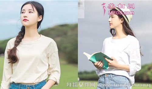 森女系T恤衫夏日穿去踏青自然而清新