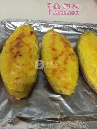 芝士焗红薯