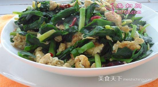 韭菜炒鸡蛋