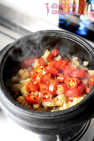 干锅豆豉花菜