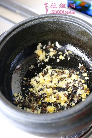 干锅豆豉花菜
