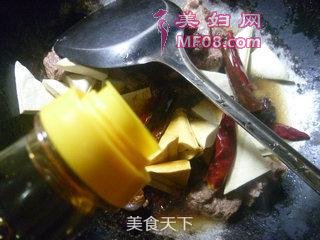 豆腐干烧牛肉