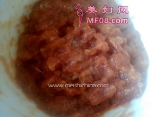 海鲜菇肉末豆腐