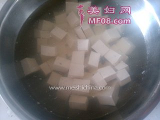 海鲜菇肉末豆腐