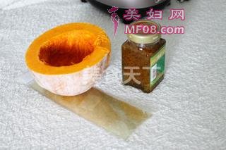 桂花南瓜糕的做法步骤：1