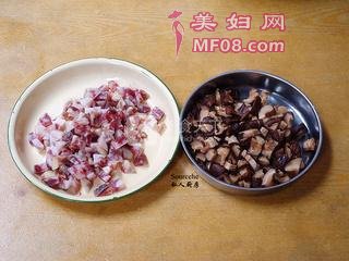 广式腊味粽子的做法步骤：3