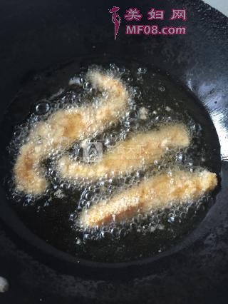 炸鸡柳，鸡条。的做法步骤：7