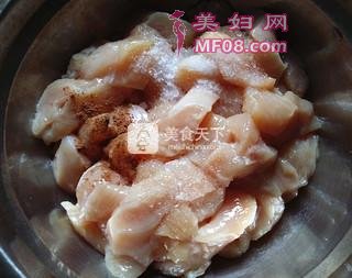 香烤鸡米花的做法步骤：3