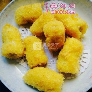 炸香蕉的做法步骤：7