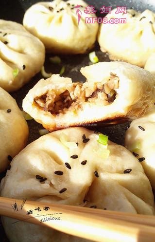 香菇虾仁生煎包的做法步骤：24