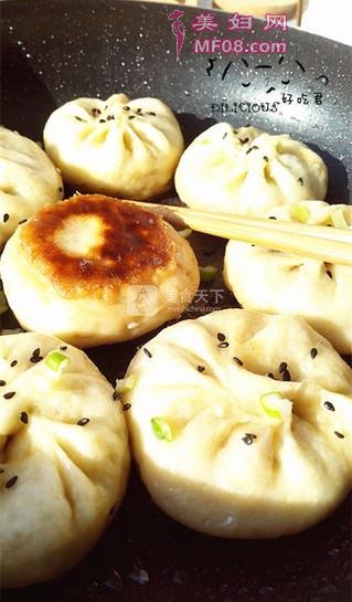 香菇虾仁生煎包的做法步骤：27