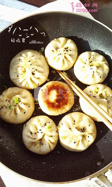 香菇虾仁生煎包的做法