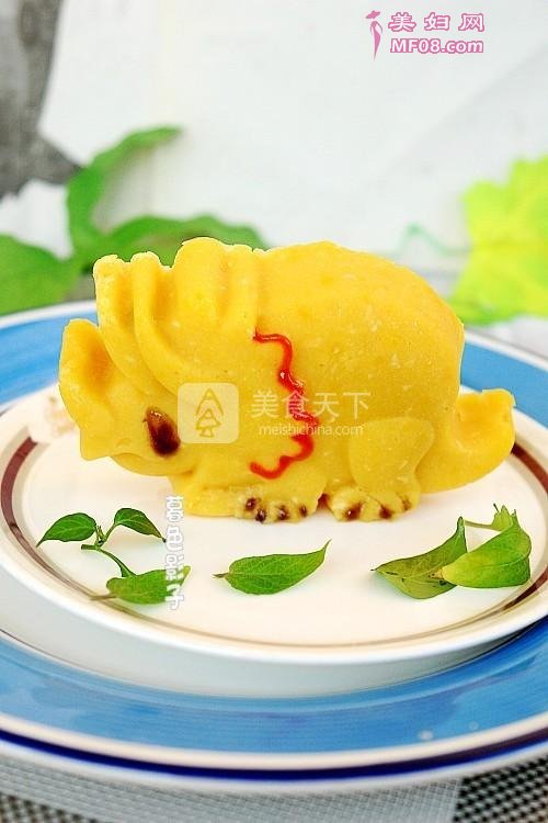 卡通豌豆糕的做法