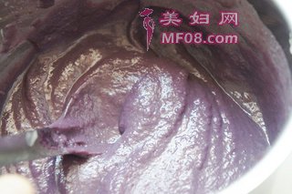 山药紫薯桂花糕的做法步骤：9
