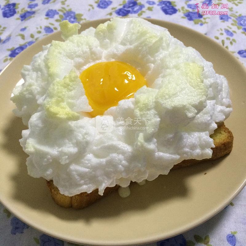 芝士云朵吐司的做法