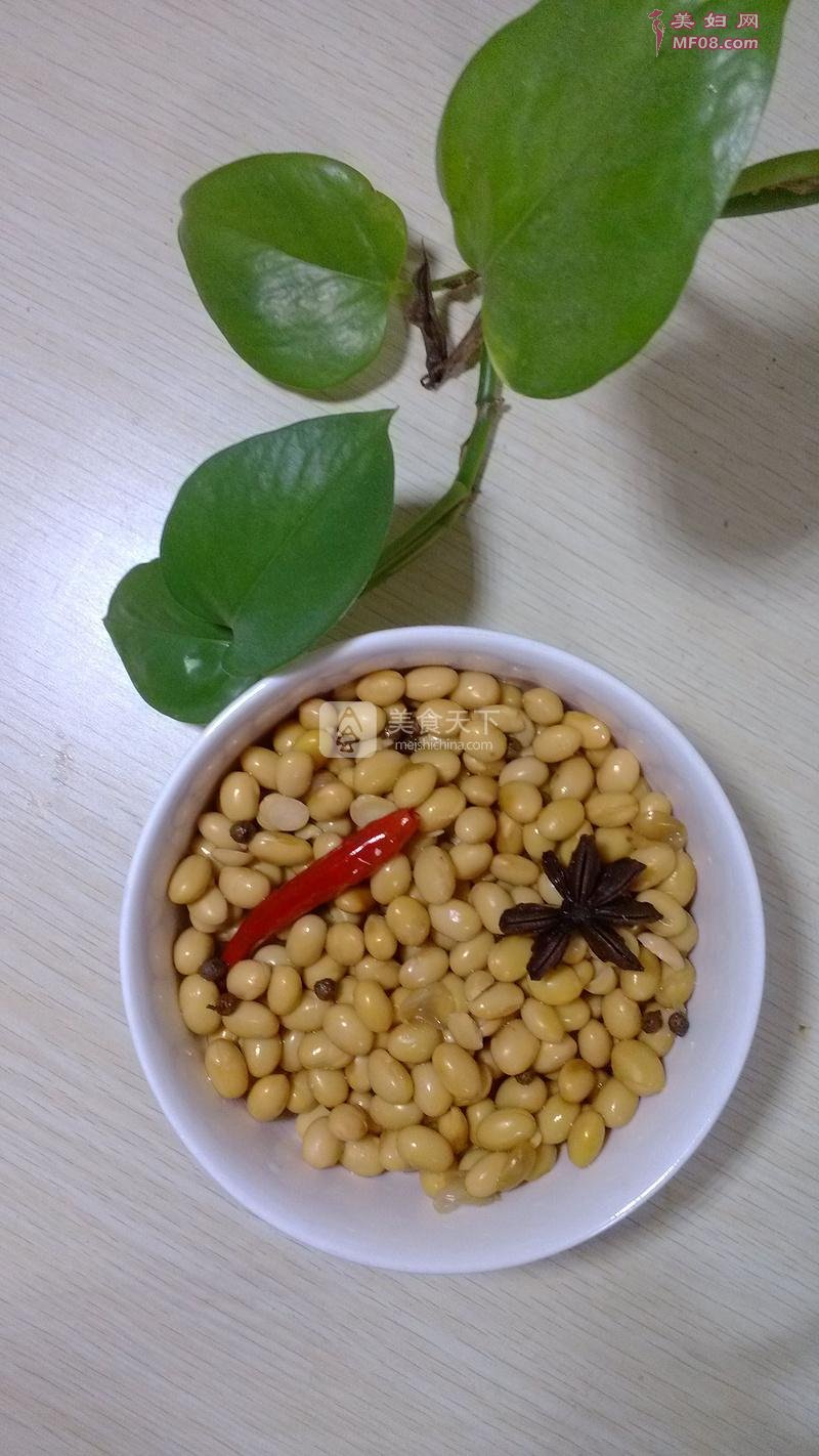 故园之思——盐水煮黄豆的做法