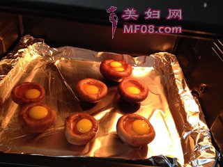 烤香菇鹌鹑蛋的做法步骤：4