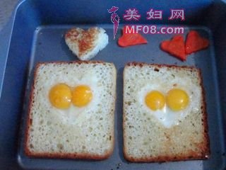 鹌鹑蛋土司的做法步骤：6