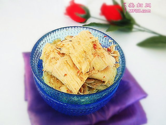 爽口牛板筋的做法