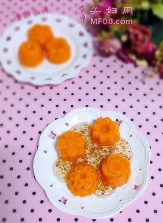 南瓜桂花糕的做法步骤：14