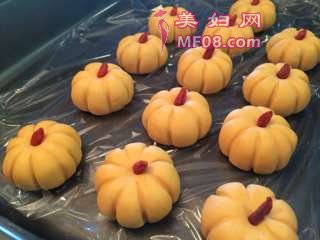 南瓜红薯圆饼的做法步骤：7