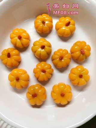 南瓜红薯圆饼的做法步骤：8
