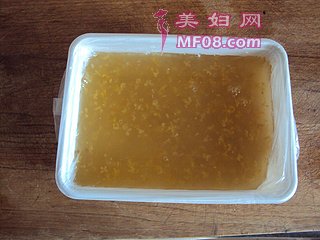水晶桂花糕的做法步骤：7