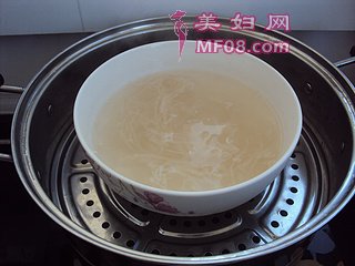 水晶桂花糕的做法步骤：4