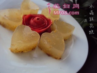 水晶桂花糕的做法步骤：9