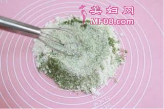 【番茄配方】抹茶红豆酥—— 抹茶味伴随左右萦绕心头的做法步骤：5