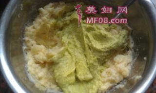 牛油果拌薯茸的做法步骤：6