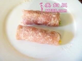 夹心大排卷的做法步骤：12