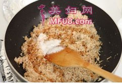 芝麻肉松的做法步骤：7