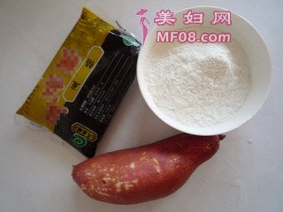 香麻薯饼的做法步骤：1