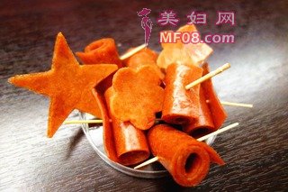 Home-made小零食，酸酸甜甜果丹皮的做法步骤：7
