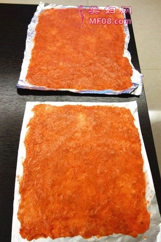 Home-made小零食，酸酸甜甜果丹皮的做法步骤：6