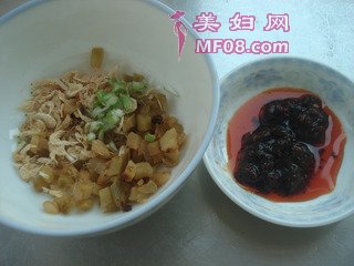 榨菜豆花的做法步骤：3