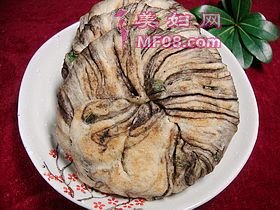 豆渣好去处-------【豆渣香葱麻酱烧饼】的做法步骤：19