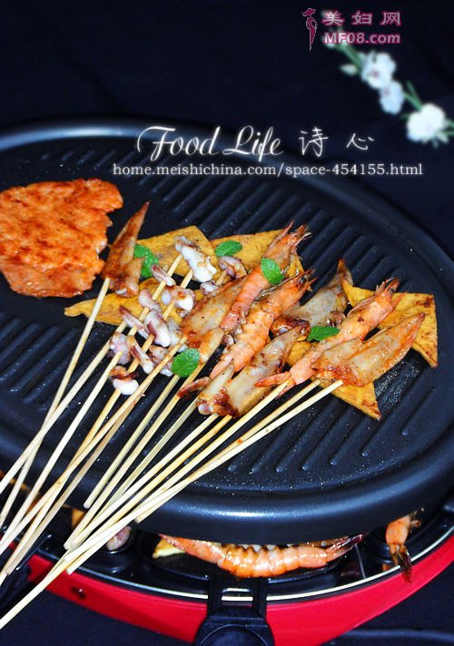 【滋味串烧】--- 和孩子一起在家烧烤的做法