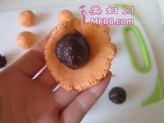 南瓜饼的做法步骤：6