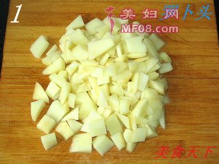 土豆泥配番茄盅的做法步骤：1