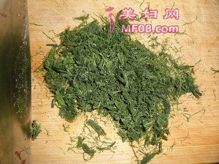 海苔煎年糕片的做法步骤：2