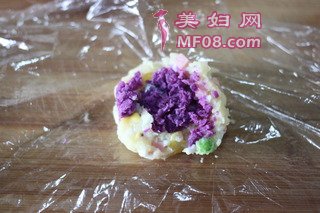 【缤纷薯球】——非常受小朋友喜爱的零食的做法步骤：16