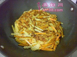 红薯土豆煎饼的做法步骤：6