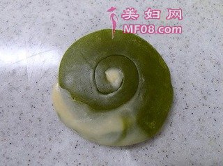 抹茶红豆酥的做法步骤：19