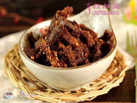 麻辣牛肉干