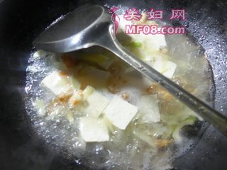 开洋雷笋烧豆腐