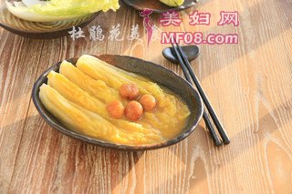 栗子扒白菜