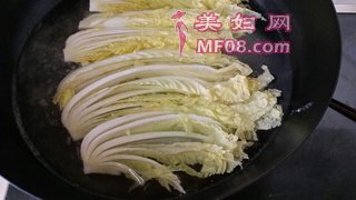 栗子扒白菜